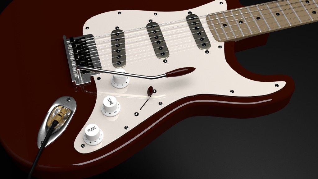 Fender Stratocaster for Cycles 2.72b preview image 2